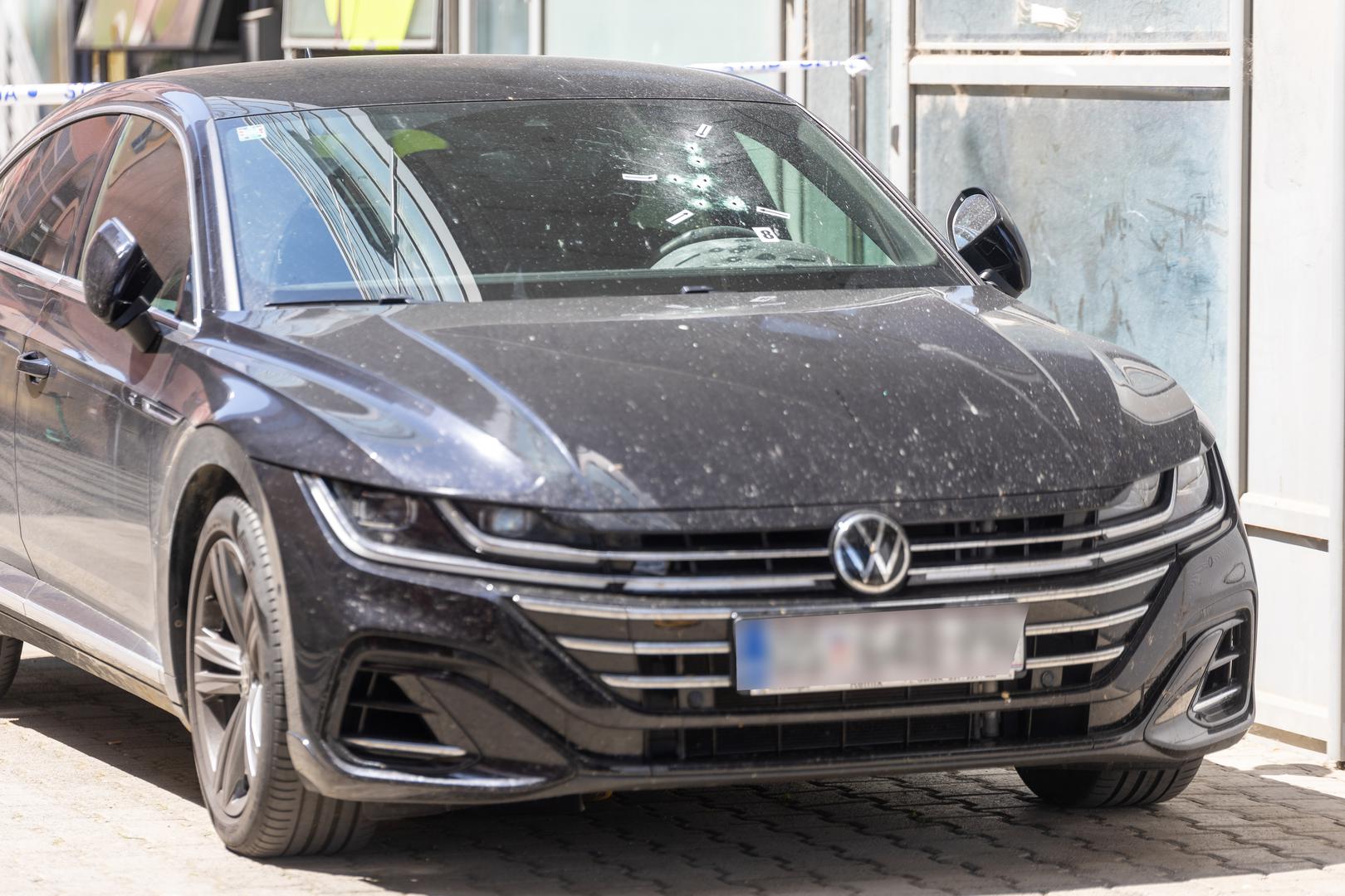 Nakon incidenta jasno je vidljiva namjera onog tko je pucao iz vatrenog oružja