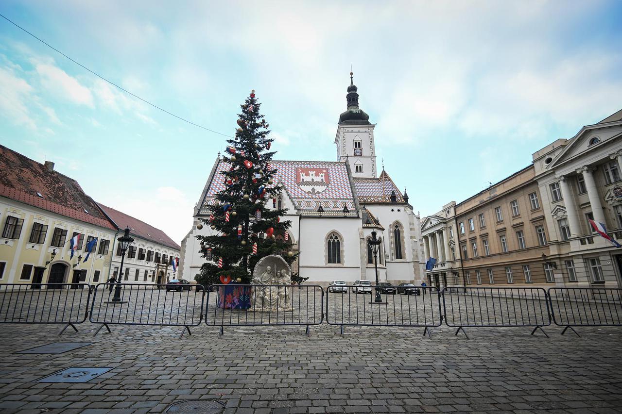 Zagreb: Ustavni sud odbacio zahtjev Gonga zbog zatvorenog Markova trga