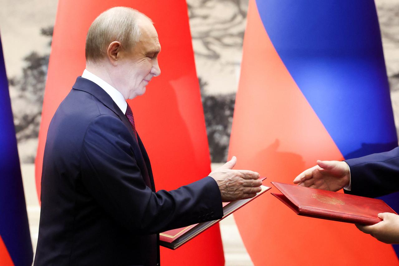 Russian President Vladimir Putin visits China
