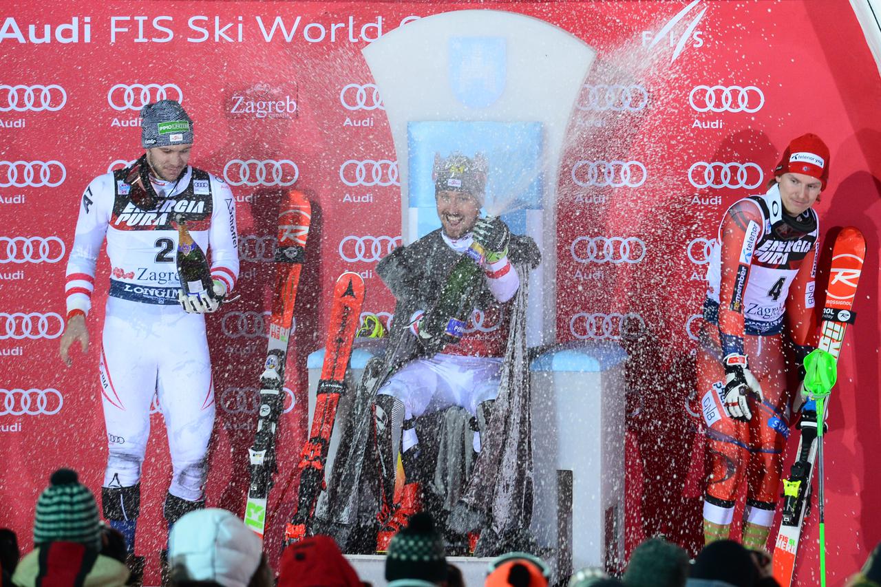 Slalom na Sljemenu - Hirscher pobjednik