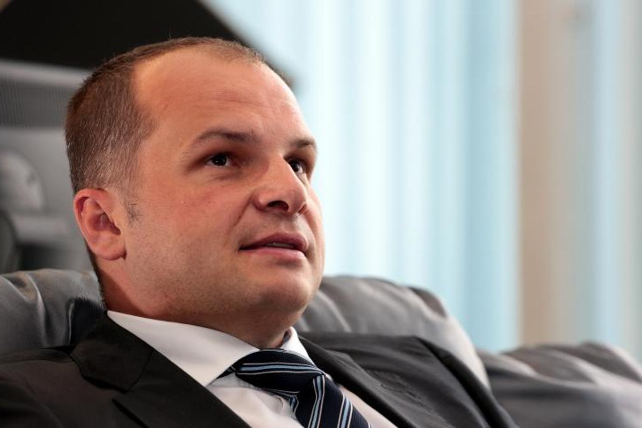 '12.09.2013., Zagreb -  Ministarstvo pomorstva, prometa i infrastrukture, ministar Sinisa Hajdas Doncic.   Photo: Zarko Basic/PIXSELL'