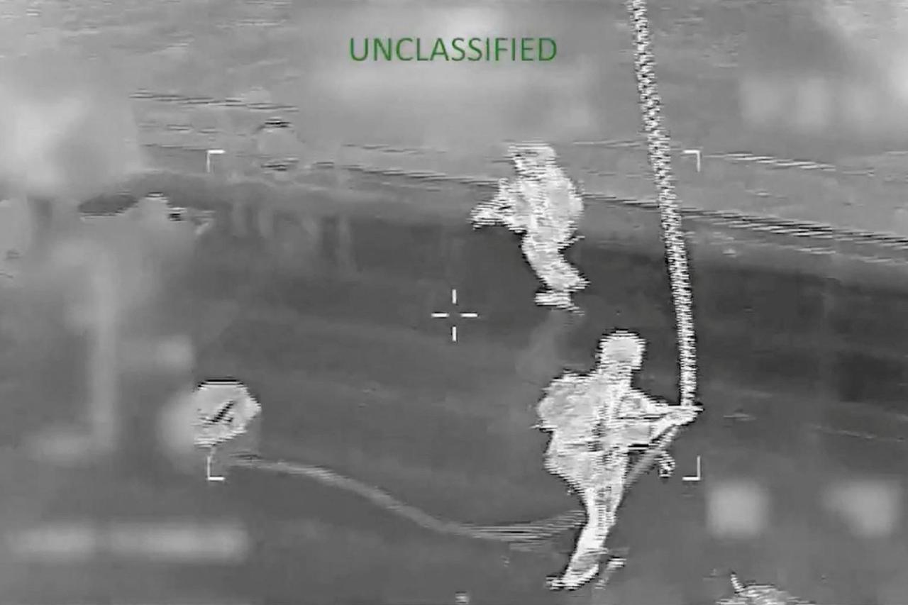 Apprehension of Veronica tanker at sea by U.S. military