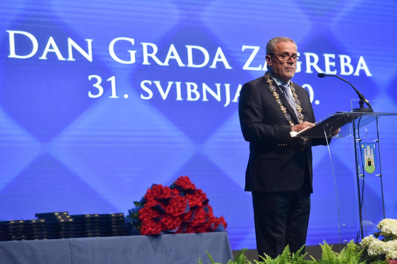 Zagreb: Povodom Dana Grada Zagreba održana dodjela nagrada i priznanja