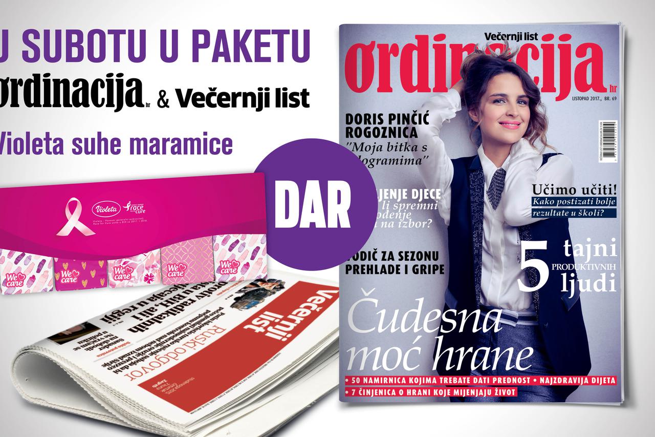 Večernji daruje specijalno izdanje maramica Violeta