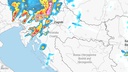 Nevrijeme već pogodilo Sloveniju, a olujna fronta 