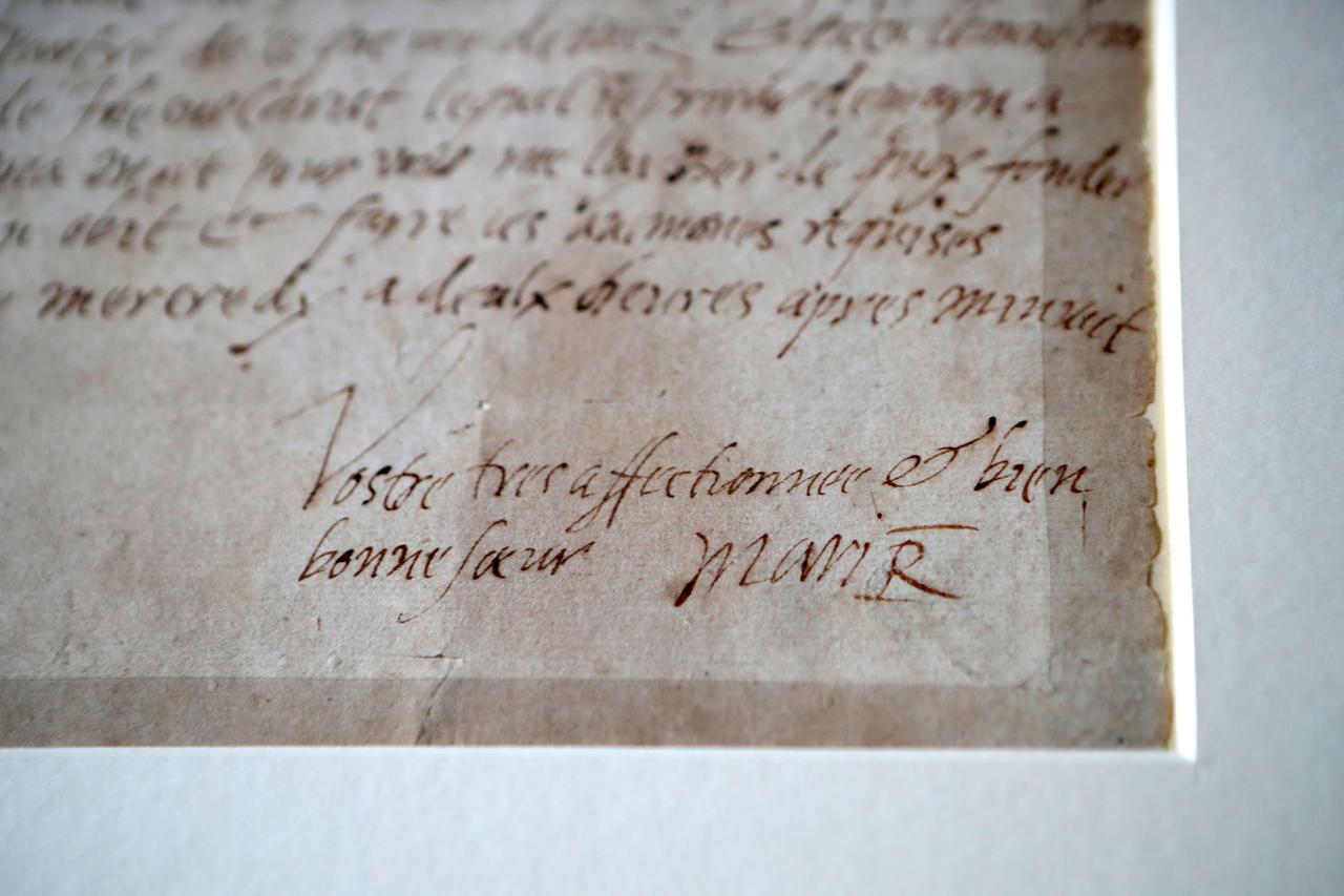 Edinburgh: Izloženo zadnje pismo Marije I., kraljica Škotske