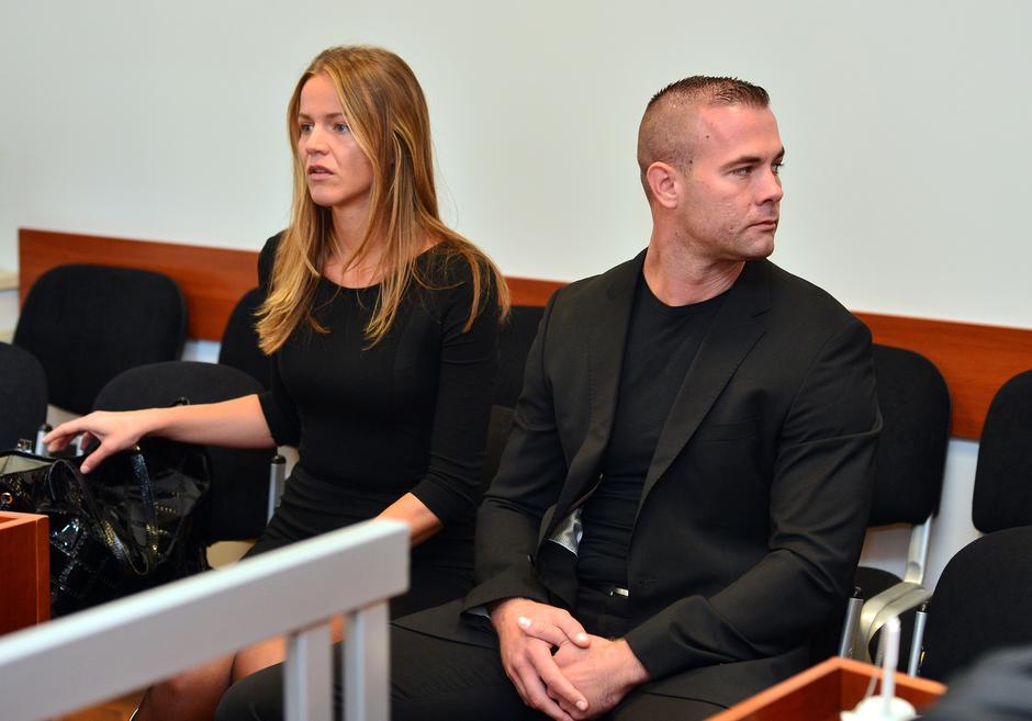 Mateja Hohnjec i Josip Nikić na suđenju 2013.