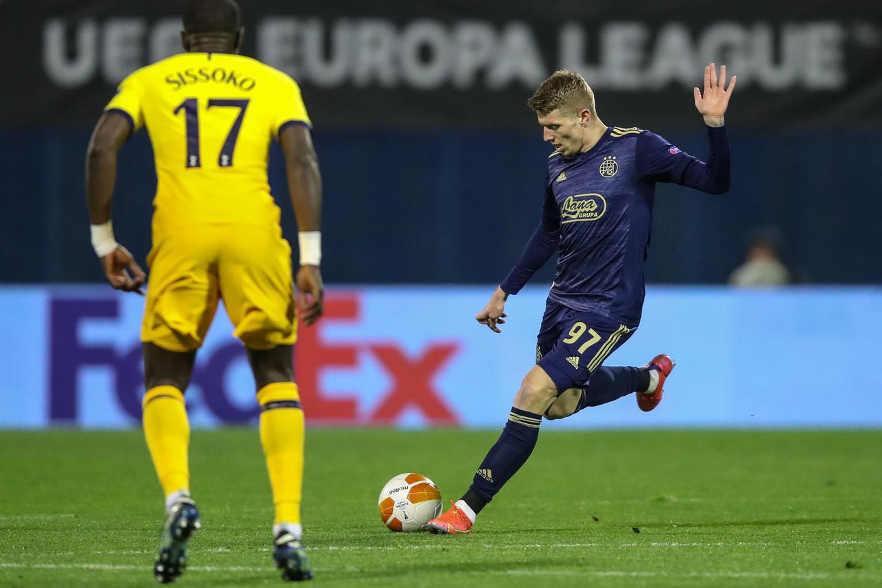 Uzvratna utakmica osmine finala Europske nogometne lige: GNK Dinamo Zagreb -  Tottenham Hotspur