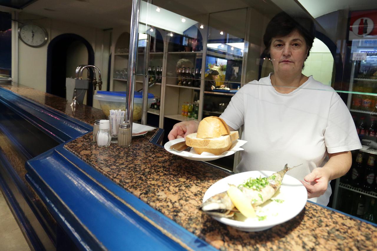 26.11.2015., Zagreb - Restoran brze riblje prehrane Mimice. Photo: Borna Filic/PIXSELL
