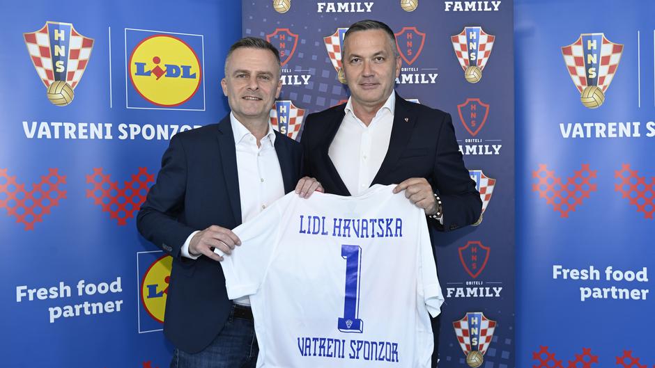 Lidl postaje Vatreni sponzor hrvatske nogometne reprezentacije