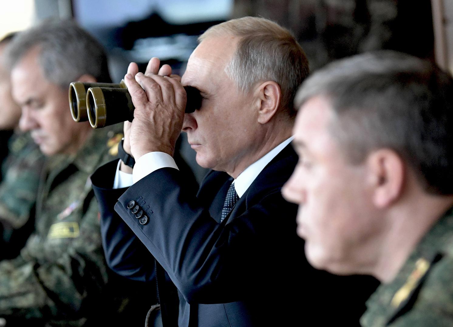 Putin s čelnicima ruske vojske
