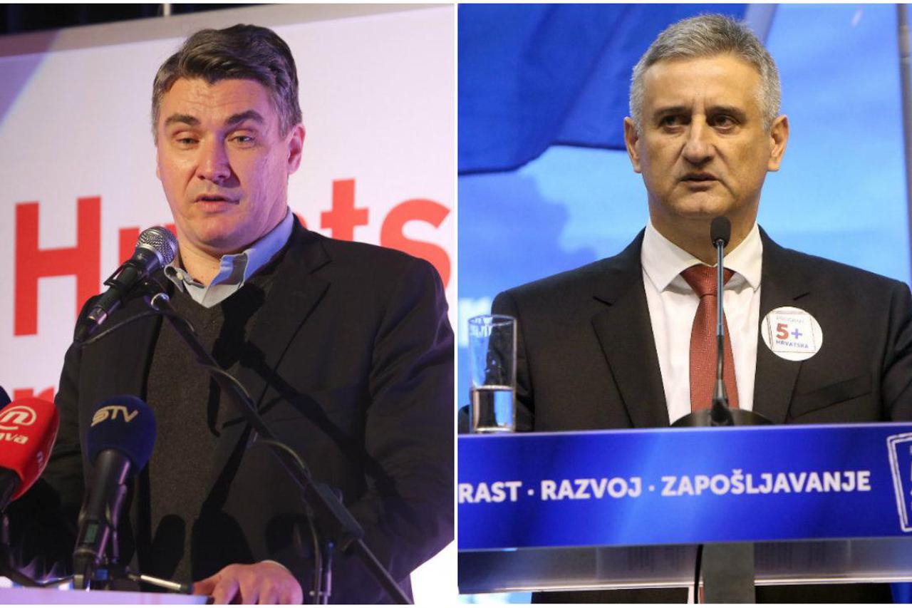 Zoran Milanović Tomislav Karamarko