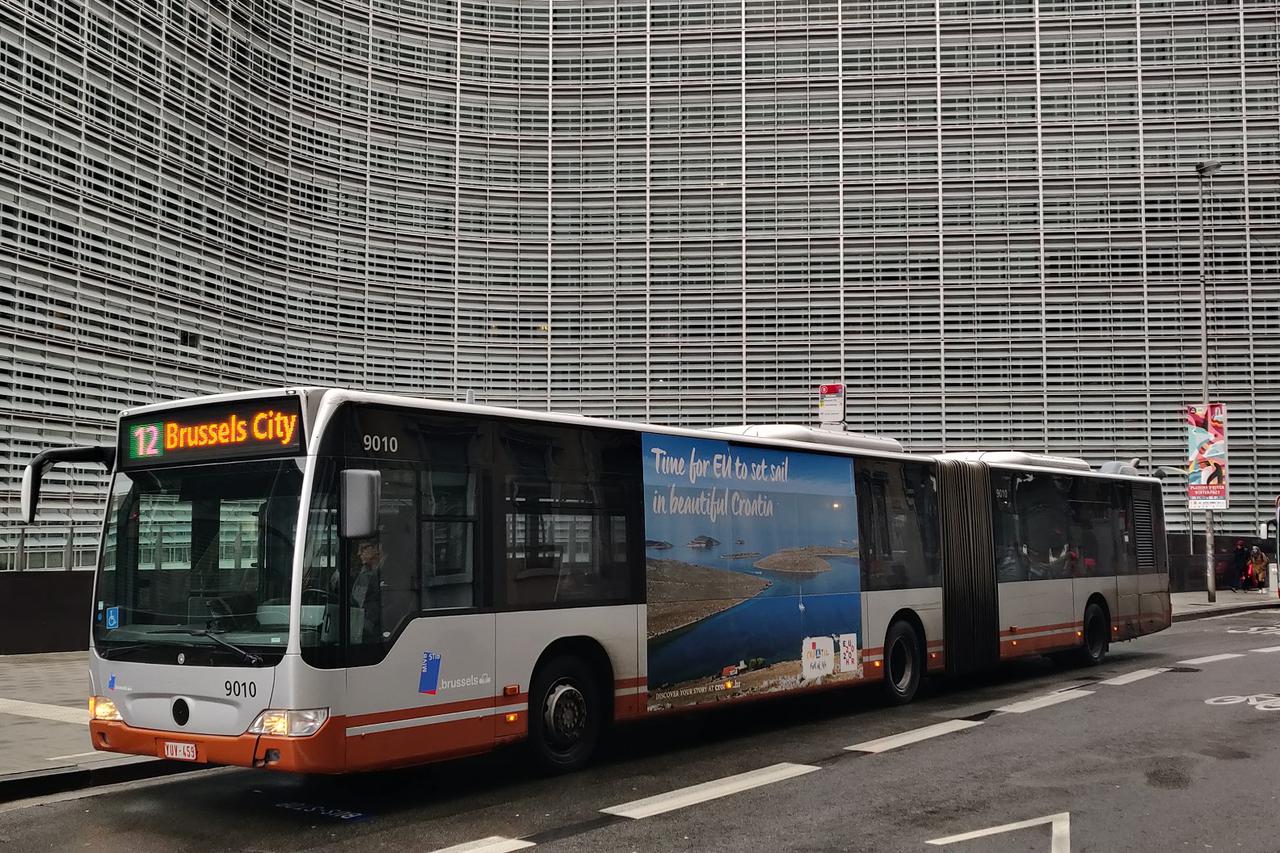 Motivi Hrvatske na najfrekventnijim lokacijama u Bruxellesu povodom predsjedanja Vijećem EU