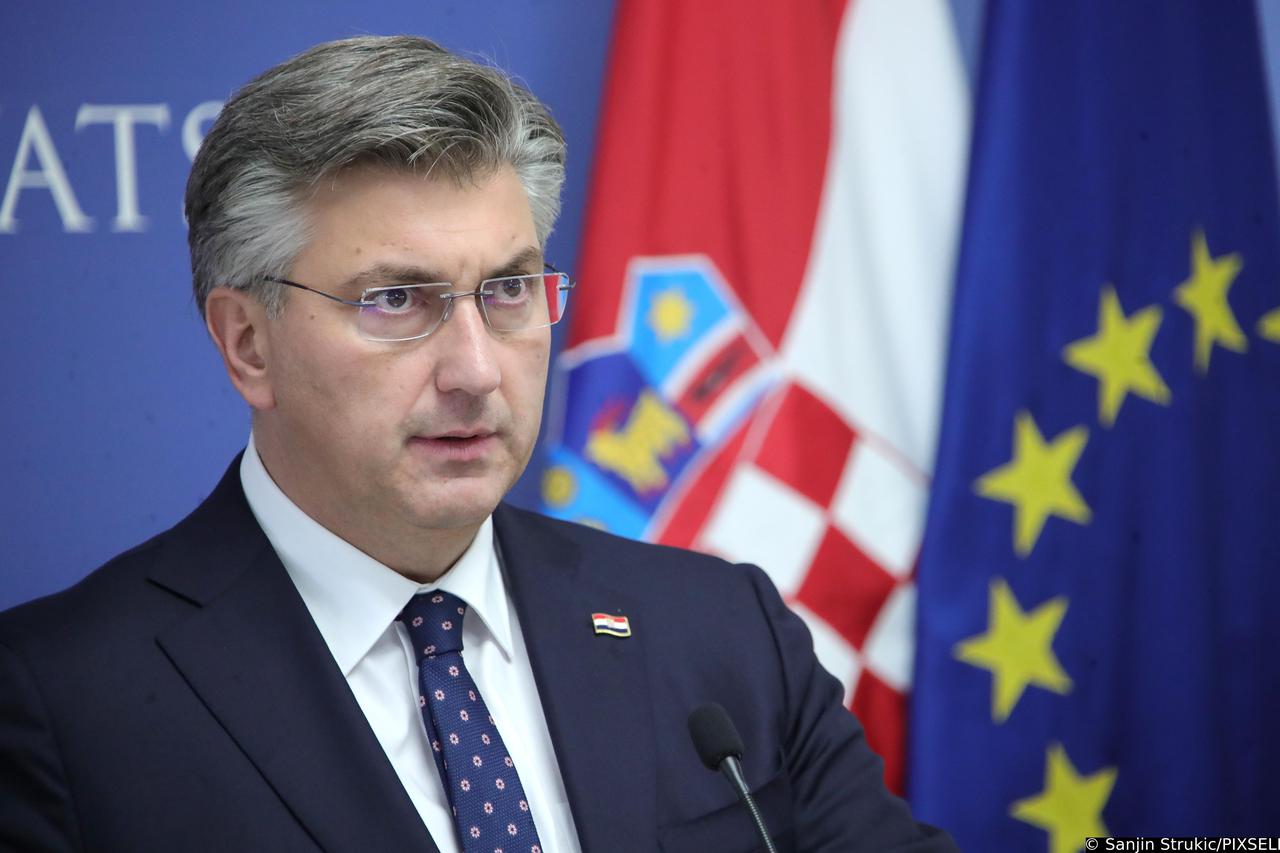 Zagreb: Plenković o cijenama goriva i trošarinama