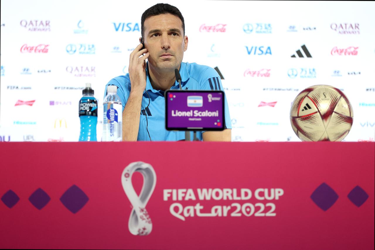 KATAR 2022 - Konferencija za medije Argentinske nogometne reprezentacije
