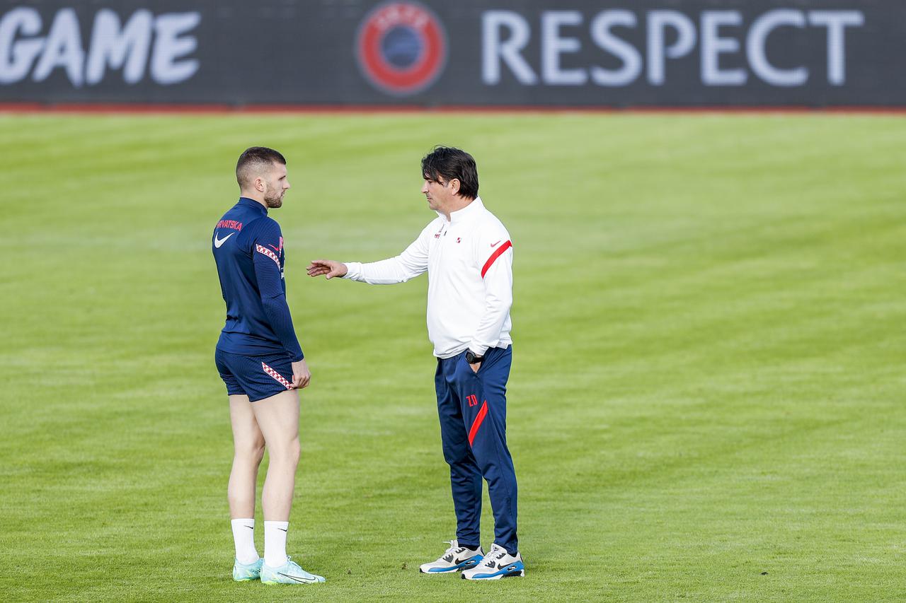 Velika Gorica: Trening hrvatske nogometne reprezentacije uoči utakmice protiv Armenije