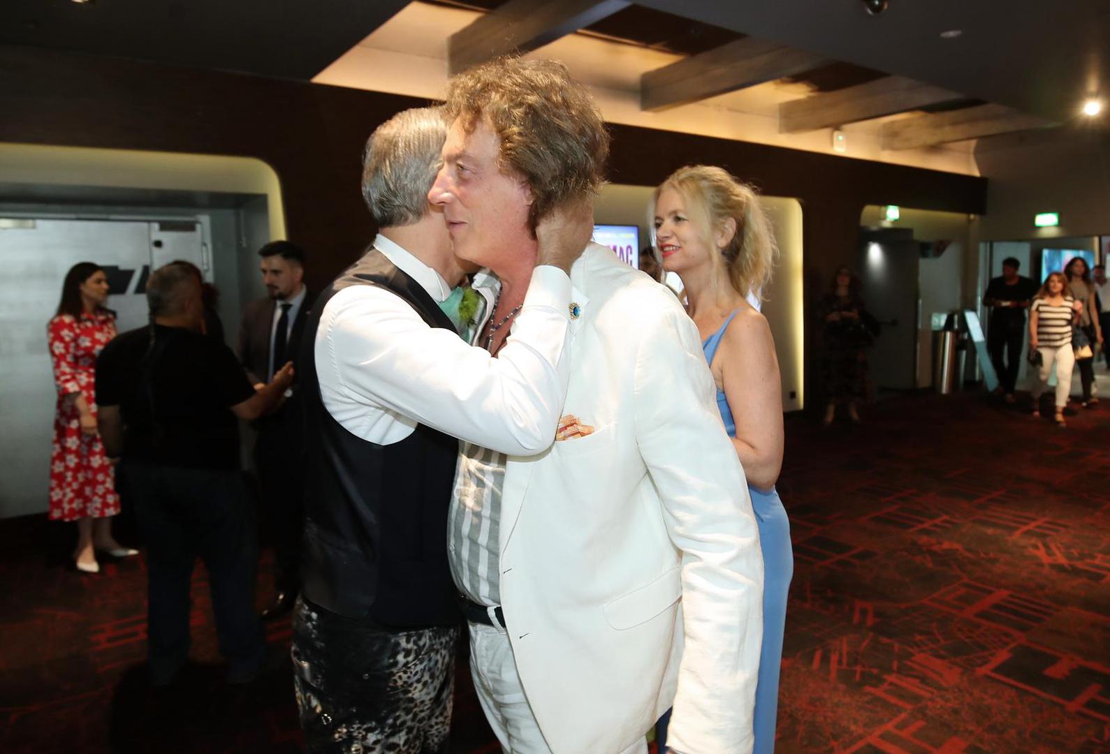 14.06.2022., Zagreb - Branimir Mingle Mall. Premijera Vecernjakovog filma "Zumberacki uskoci".Tonci Huljic, Vjekoslava Huljic Photo: Sanjin Strukic/PIXSELL