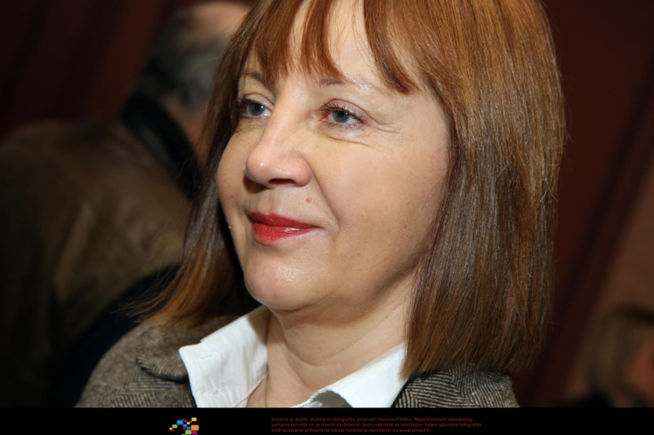 '15.12.2008., Zagreb - Ponos Hrvatske, dodjela nagrada Udruge Ponos Hrvatske. Djurdja Adlesic, potpredsjednica Vlade.  Photo: Tatjana Tadic/Poslovni dnevnik/PIXSELL'