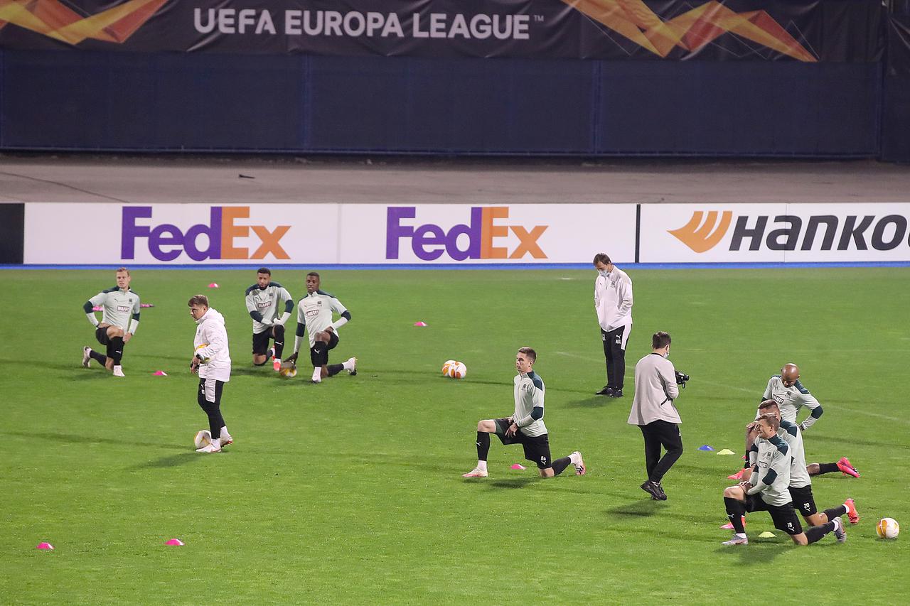 Zagreb: Trening nogometaša FC Krasnodar uoči utakmice s Dinamom