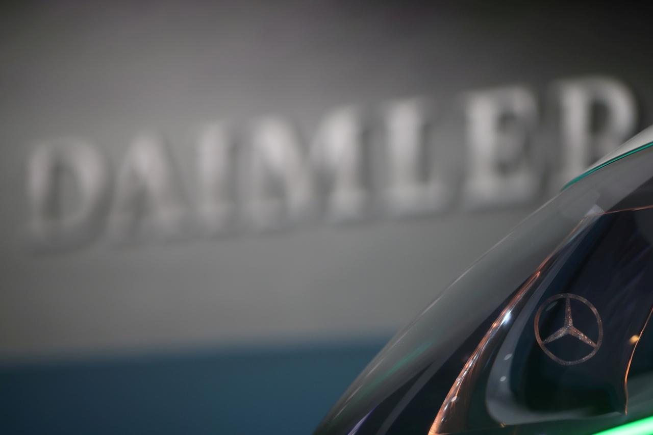 FILE PHOTO: Daimler AG's annual news conference in Stuttgart