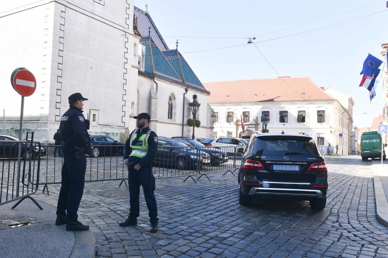 Markov trg pod policijskim osiguranjem nakon ranjavanja policajca u pucnjavi