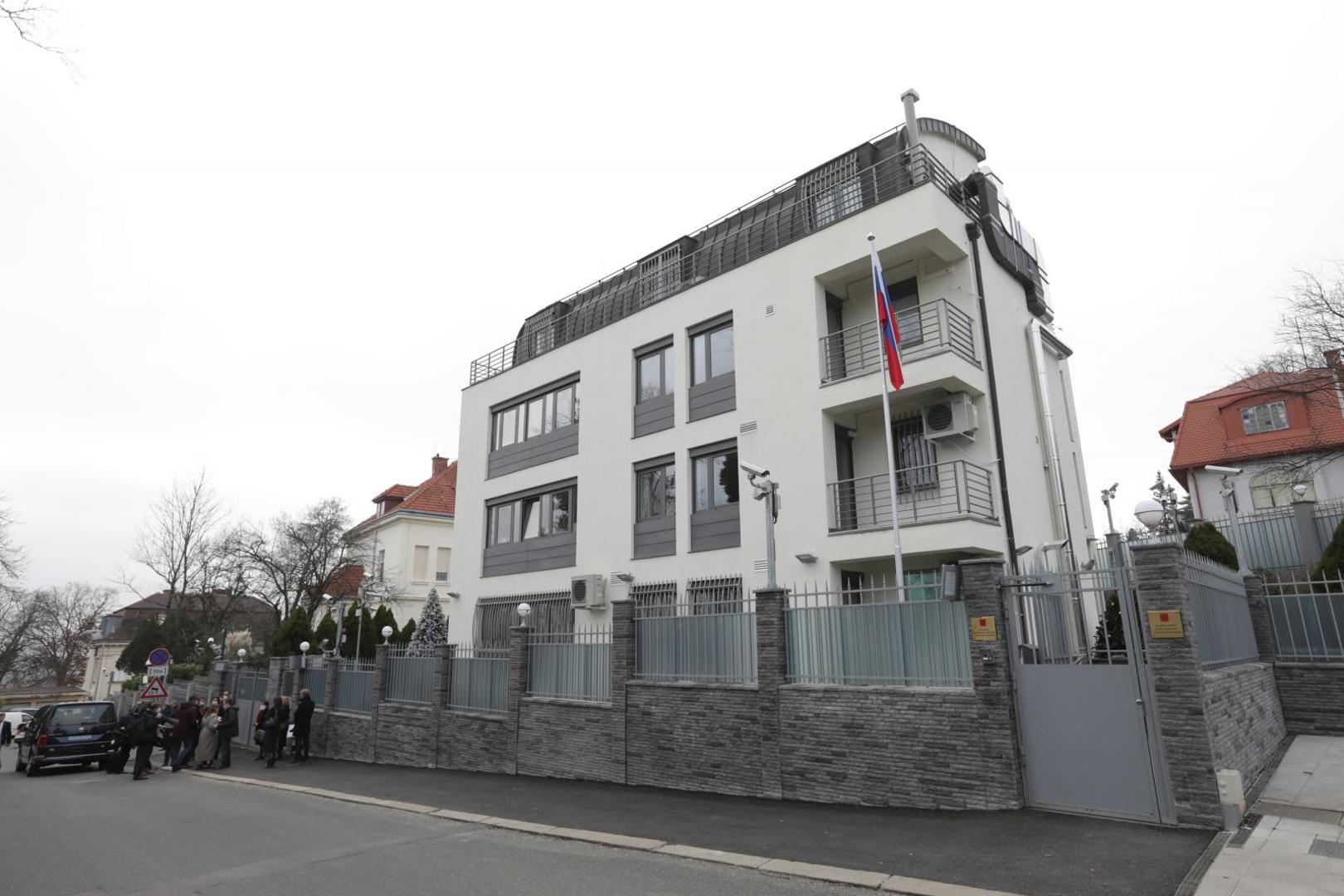 16.12.2020. Zagreb -  Ministar vanjskih poslova Ruske Federacije Sergej Lavrov na svecanom otvorenju nove zgrade Veleposlanstva Ruske Federacije,.Photo: Robert Anic/PIXSELL