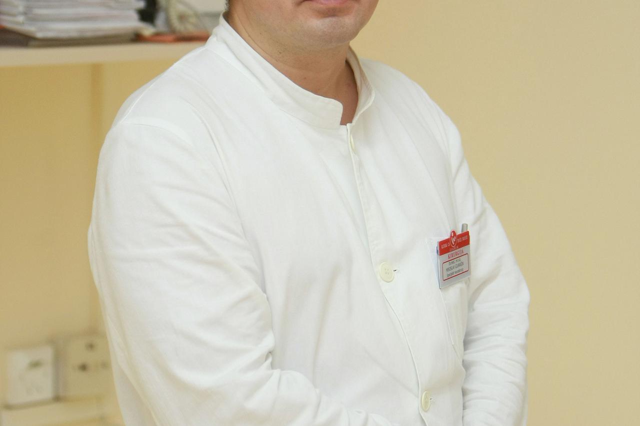 26. 09. 2008, Zagreb - Dr. Miroslav Gjurasin, specijalist neurokirurg u Klaicevoj bolnici